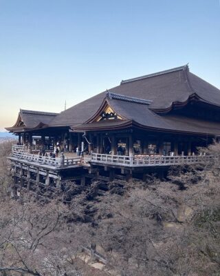 清水寺・奥の院前からの写真は何時が一番きれい？