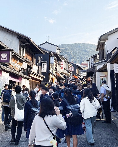 清水坂、産寧坂（三年坂）と二年坂