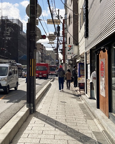 清水道バス停から清水寺への行き方