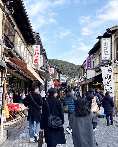 清水寺の混雑状況